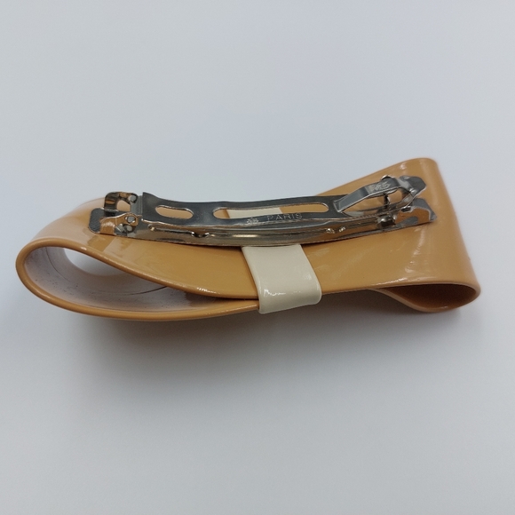 Camellia French Hair Barrettes Rhinestone Acetate Hair Clip Women - Picture 15 of 16